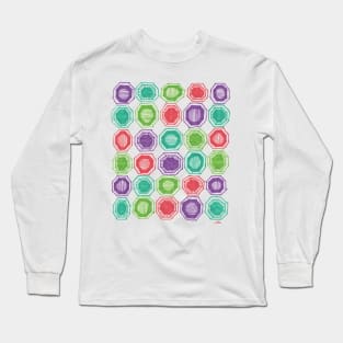 Hexagons Long Sleeve T-Shirt